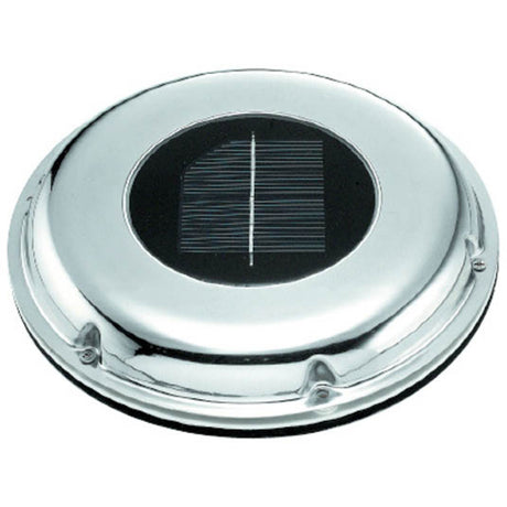 Stainless Solar Vent with Rechargable Battery
