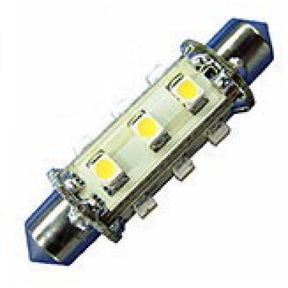 42mm Barrel Festoon Lamp 12 LED's Warm White
