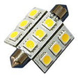 42mm Festoon Lamp 9 HP LED's Blue