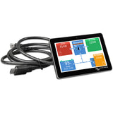 Victron GX Touch 50 with cable.