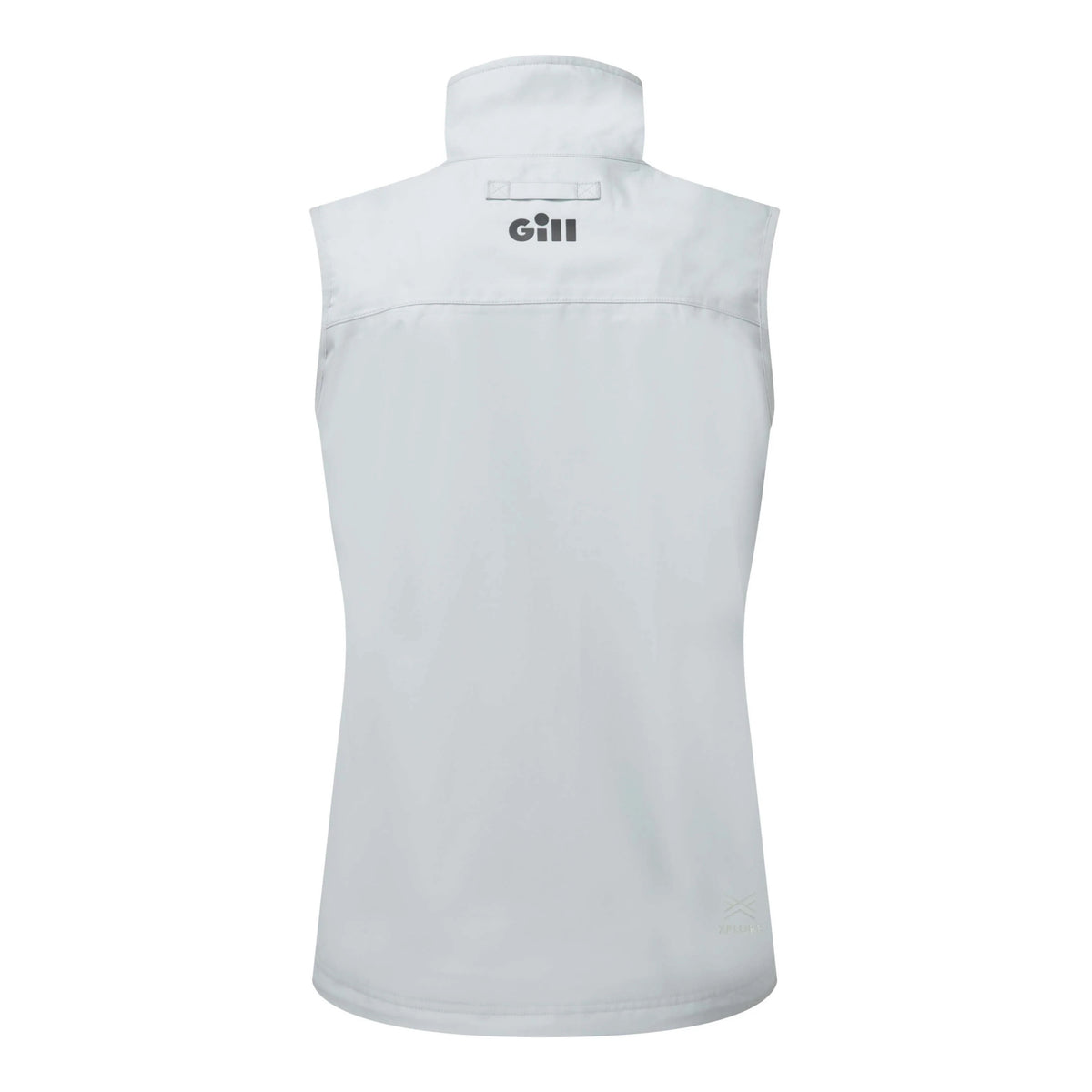 Women's Pilot Gilet - Light Grey, back.