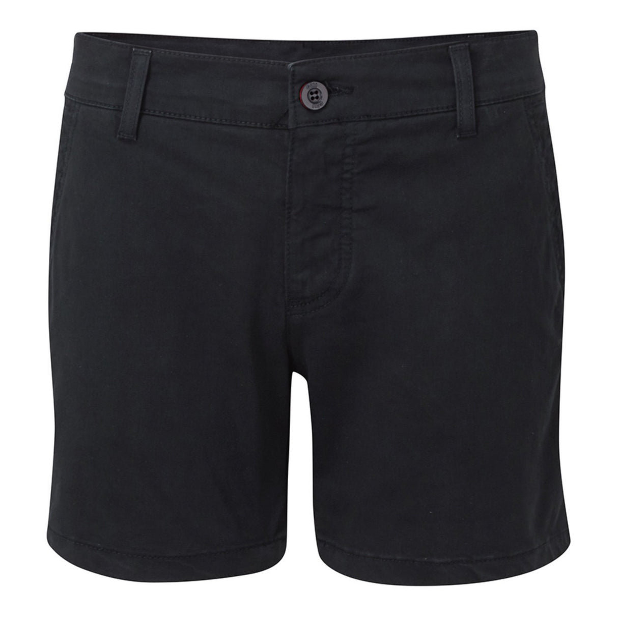 Black shorts on a white background