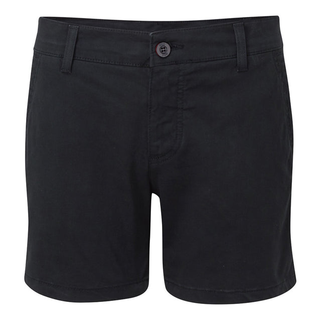 Black shorts on a white background