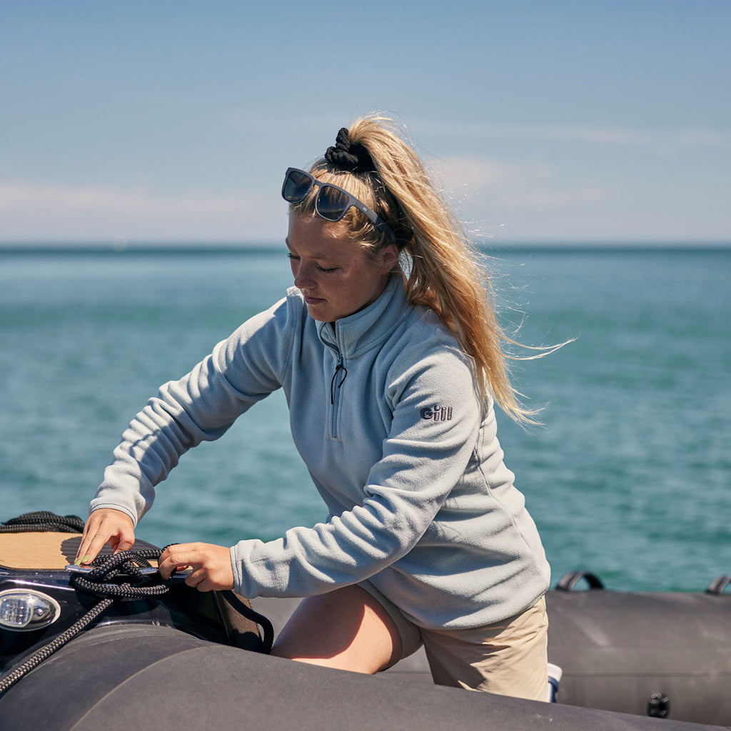 Person wearing Gill Pursuit 1/4 Zip Fleece - Women's.