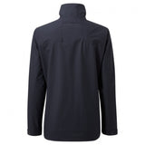 Black jacket shown from the back on a white background
