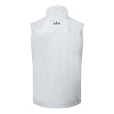 Pilot Gilet - Light Grey, back view