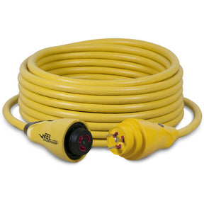 Marinco EEL 50' 30A Yellow Shorepower Cord (w/LED)