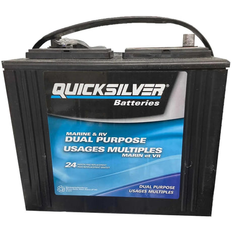 Quicksilver 12V Group 27 Dual Purpose Battery