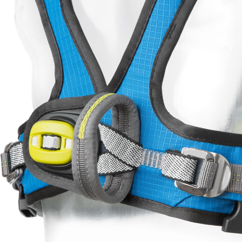 Close-up view of Spinlock Size 2 Deckpro Harness.