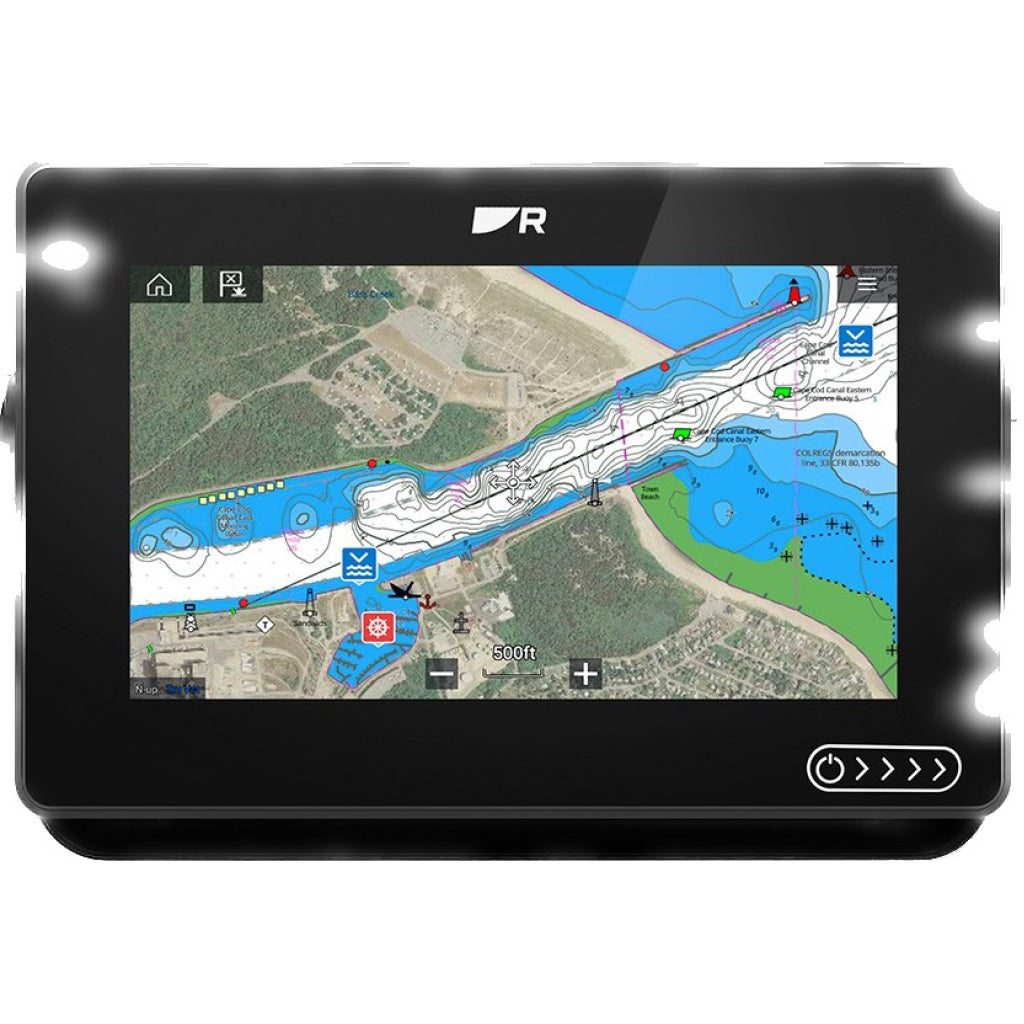 Raymarine Axiom 7+ MFD, Lighthouse Charts