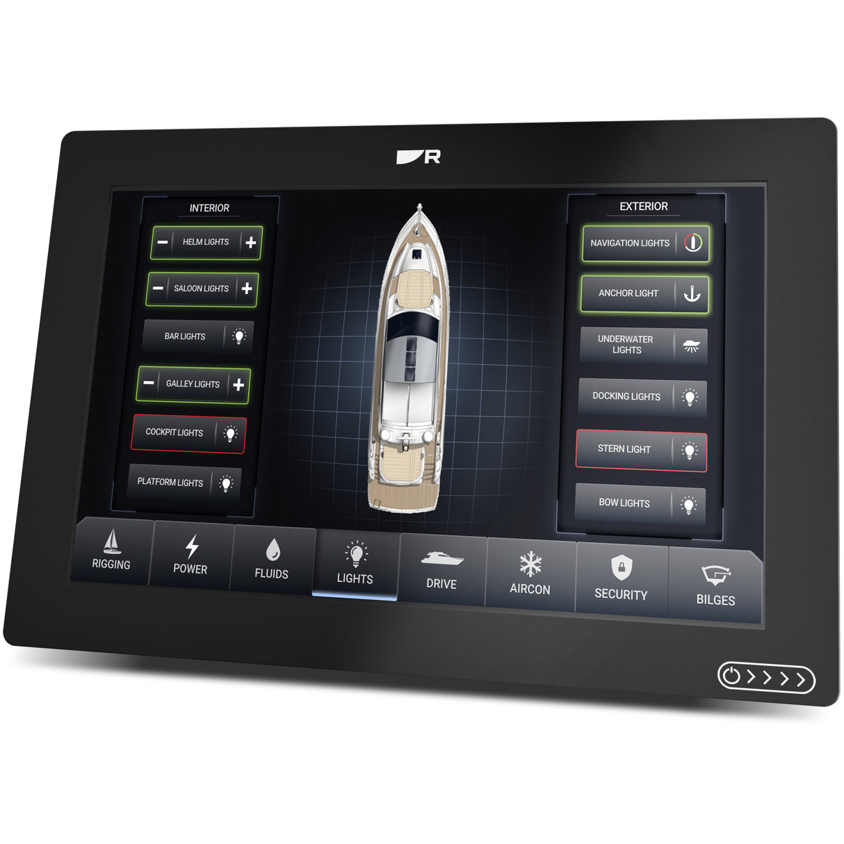 Raymarine Axiom 12MFD No Charts