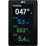 Raymarine Alpha 7" Performance  Instrument Display shown vertically