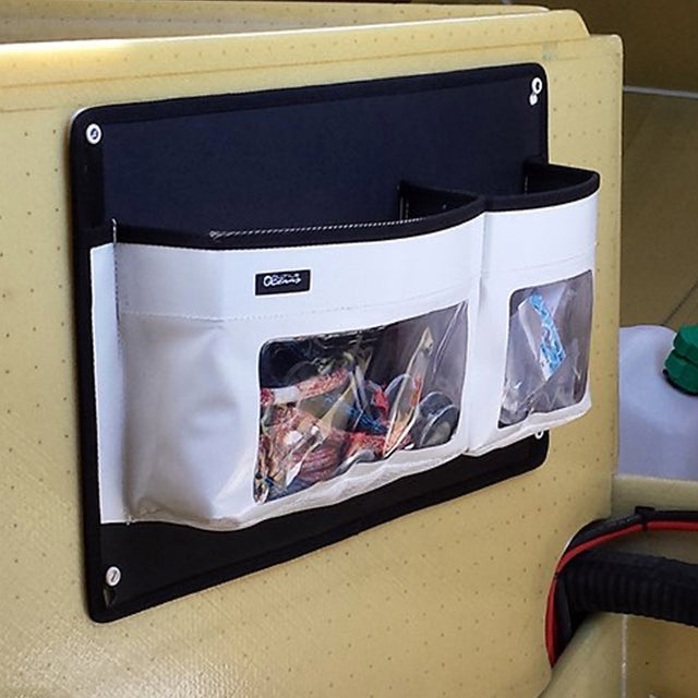Rope Storage Bag on boat.