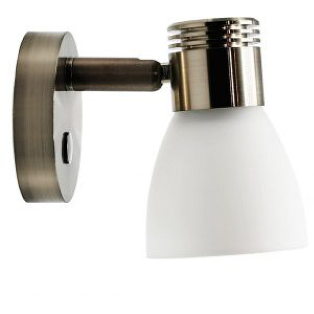 Luxor Round LED - Brushed Nickel