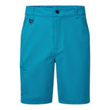 Blue shorts on a white background