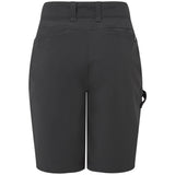 Black shorts on a white background