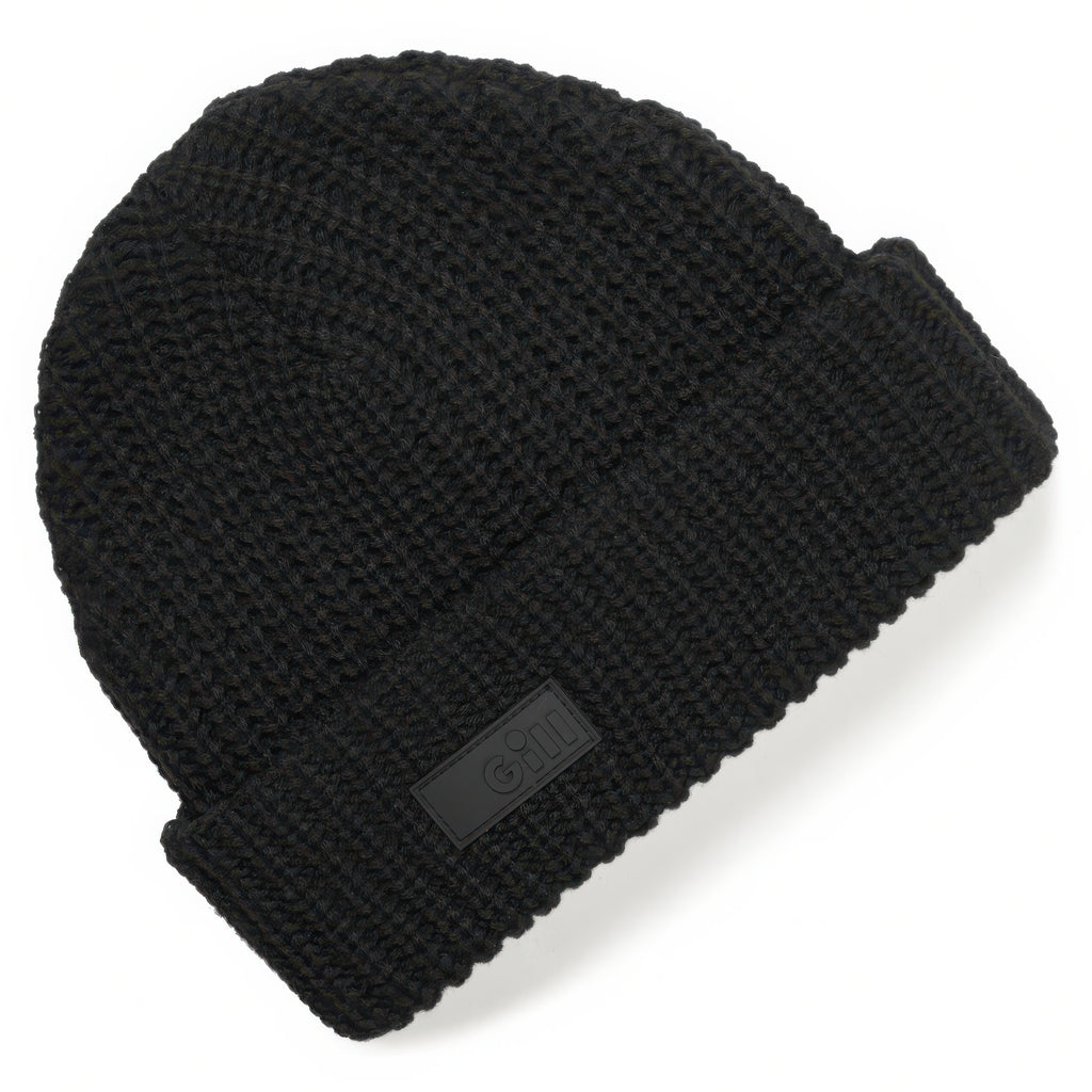 Gill Knit Beanie Hat - Black.