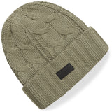 Gill Reversible Knit Beanie Hat - sage.