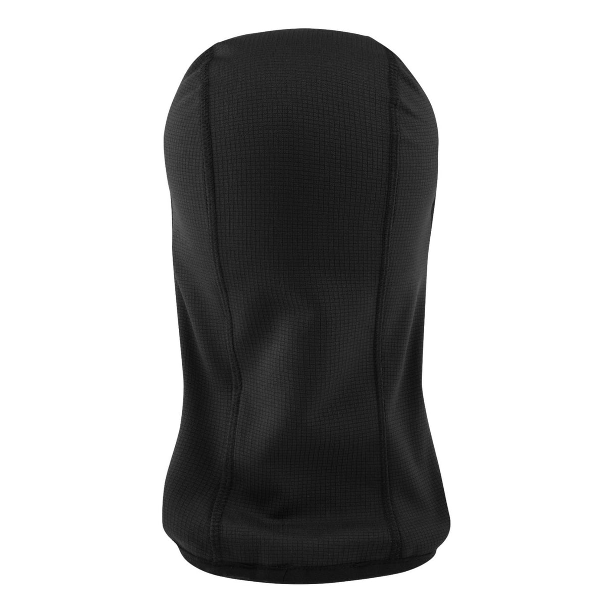 Black massage pillow on a white background