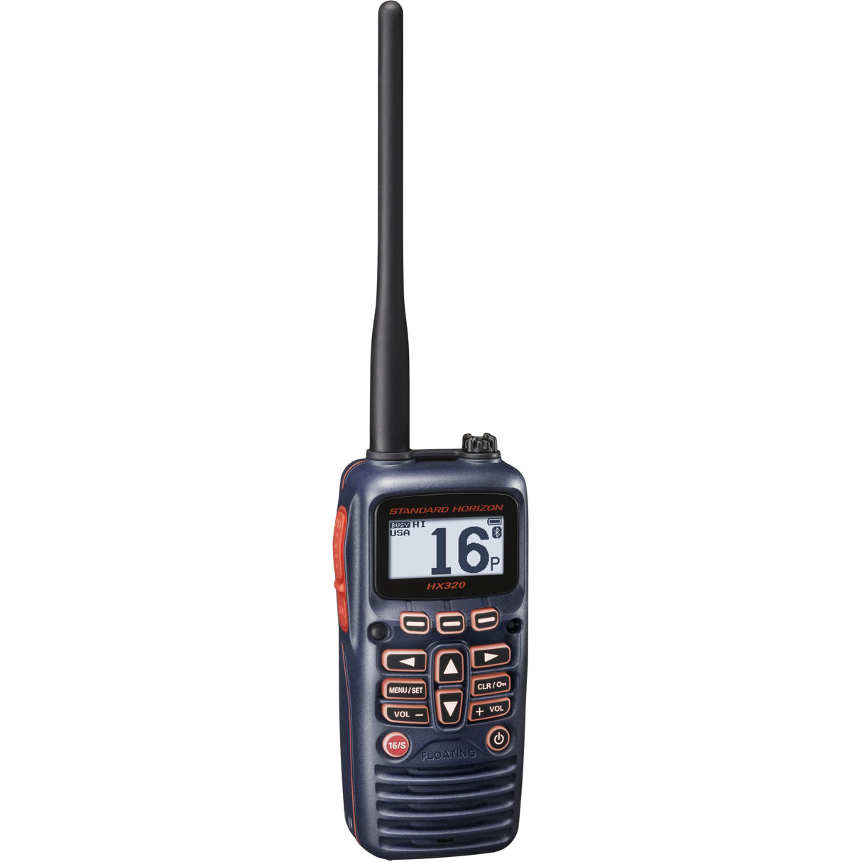 Floating Handheld VHF/USB charge/Bluetooth 6W