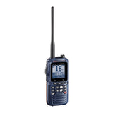 Marine radio with digital display on a white background
