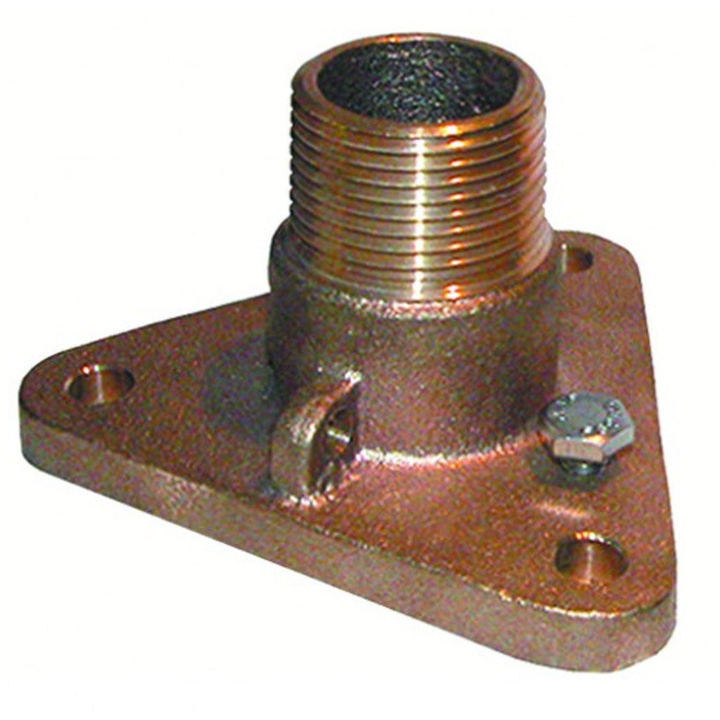 Groco 2" Bronze Flanged Adaptor diagram