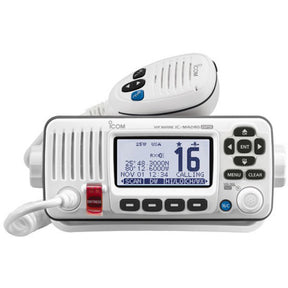 Icom IC-M424G VHF Marine Radio with GPS - White