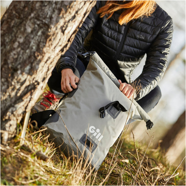Woman wearing Gill Voyager Day Pack.
