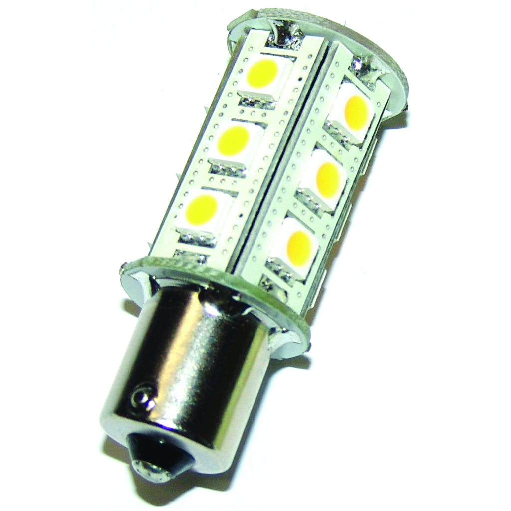 LED Index Single Contact Bulb - 18 LED Pure White