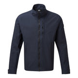 Navy jacket on a white background