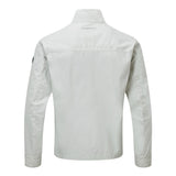 Light gray jacket on a white background