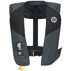 Mustang MiT 150 Auto & Manual Activation PFD admiral grey