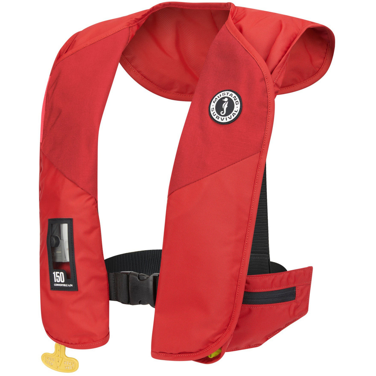 Red Pfd Mustang MiT 150 Auto & Manual Activation PFD – Rigging Shoppe