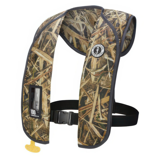 Camo Mustang MiT 100 Auto & Manual Activation PFD.