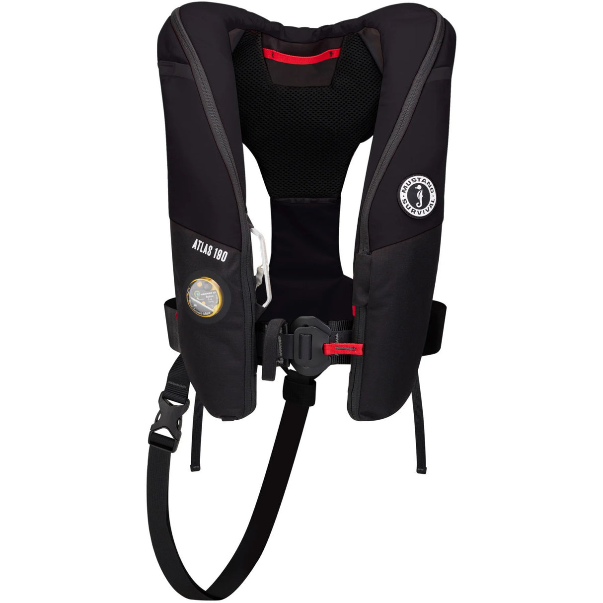 Mustang Atlas 190DLX  Hammar, Tether Point - front black.