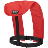 Mustang Survival  MiT70 red angle view.