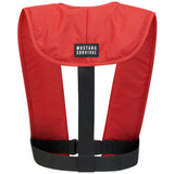 Mustang Survival  MiT70 red back view.
