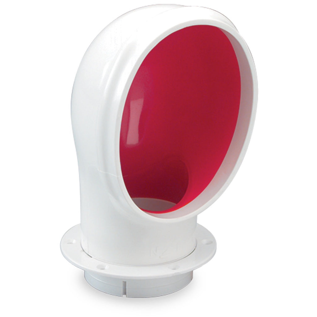 Nicro 4" Red Interior Snap-in Cowl Vent.