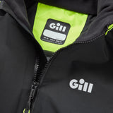 Gill Coastal Jacket Women's black collar close up.