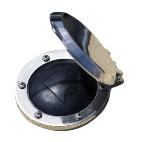 Maxwell Covered Foot Switch - Stainless Steel