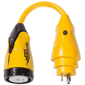Marinco 50A Fem/30a Male Eel Adapter Pigtail.