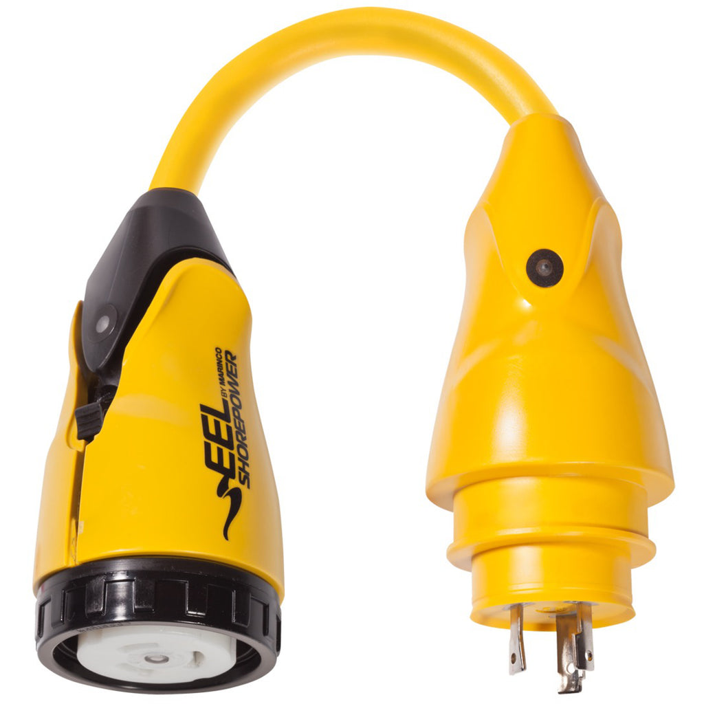 Marinco 50A Fem/30a Male Eel Adapter Pigtail