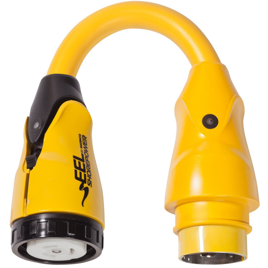 Marinco 50A Fem/50A Male Eel Adapter Pigtail