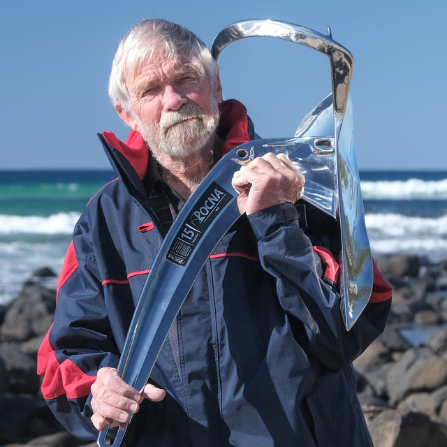 Rocna 50kg MKII Galvanized Anchor Peter with anchor.
