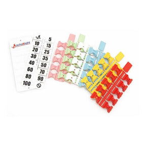 Chain Marker Set - 1/4" - 6 Colours - 30/Pack
