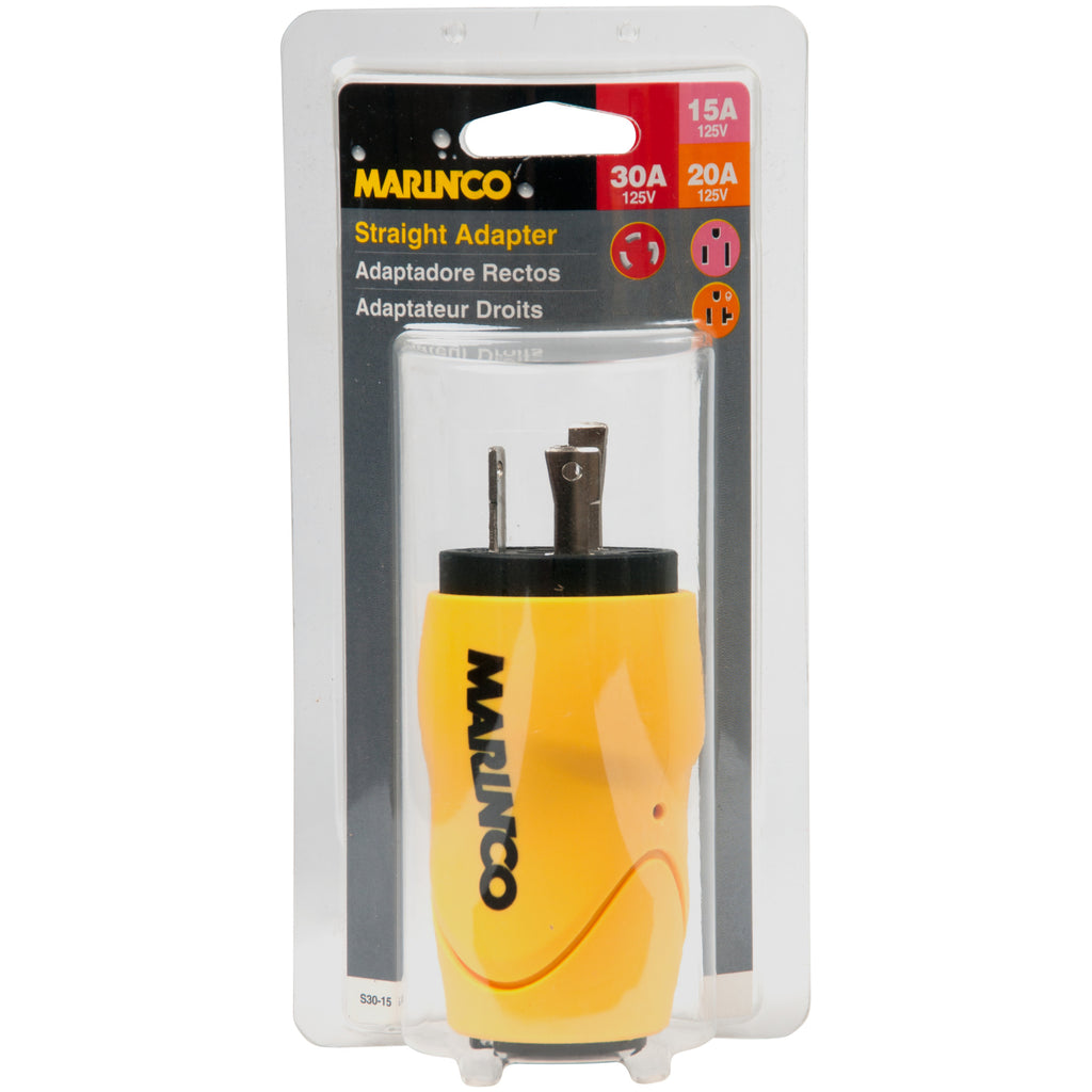 Marinco 15A / 30A Adapter packaging