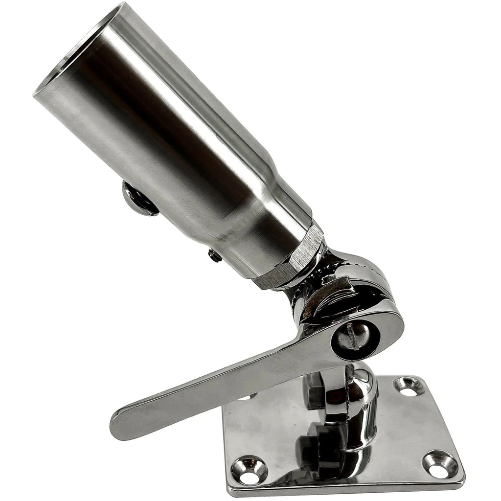 Seaview Starlink Stainless Adapter with Ratchet side view