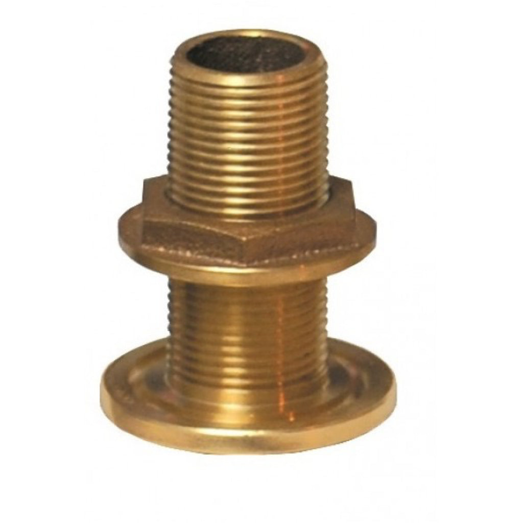 Groco 1" Bronze Thru Hull W/Nut