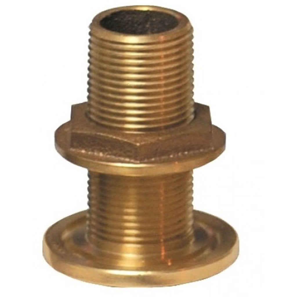 Groco 1-1/2" Bronze Thru Hull W/Nut