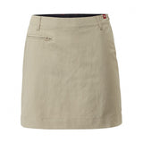 Beige skirt on a white background